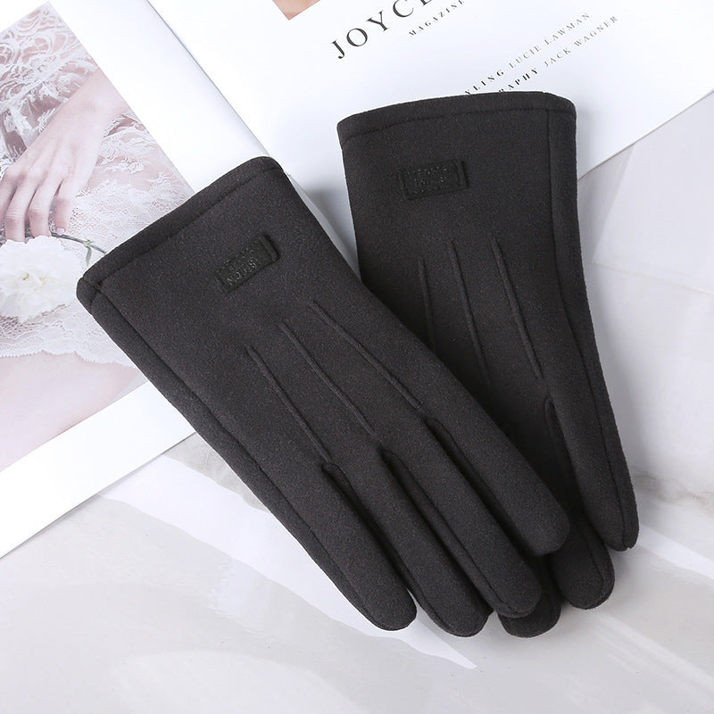 Ladies warm gloves