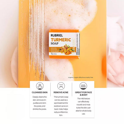 Turmeric Soap  Refreshing Facial Soap Bath