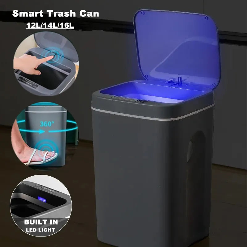 SensorSavvy SmartBin: bote de basura inteligente sin contacto