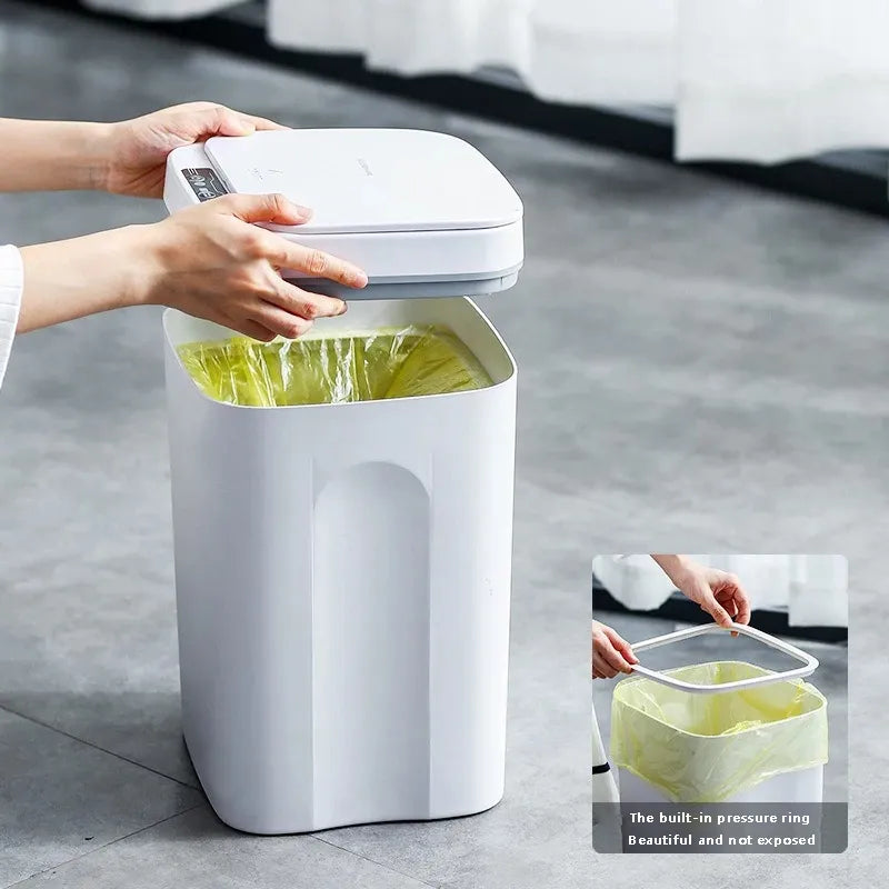 SensorSavvy SmartBin: Intelligent Touchless Trash Can