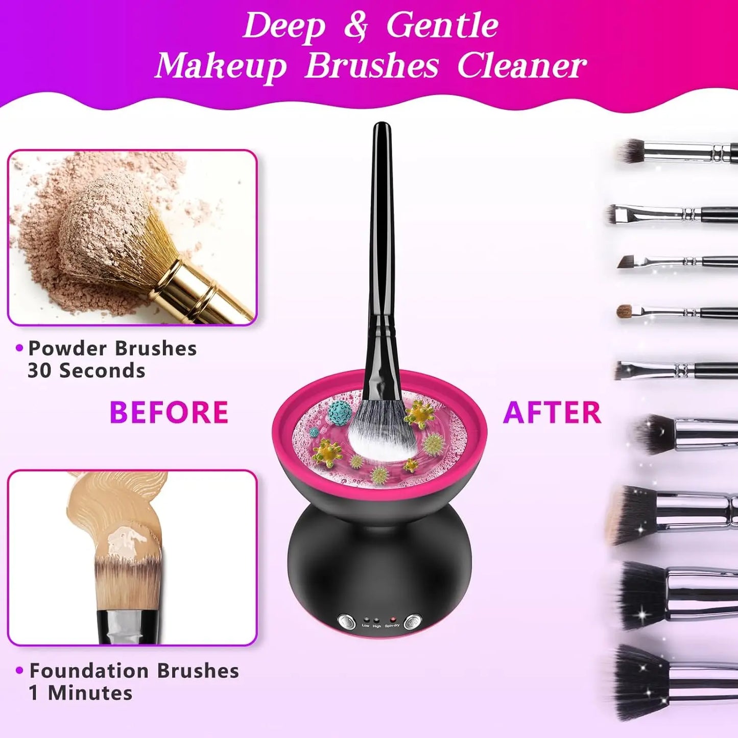 AMAN SHOP™ Makeup Brush Cleaner