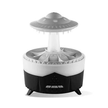 Humidificador de nube de lluvia, goteo de agua con control remoto, humidificador de gota de lluvia, difusor de nube de lluvia, Hongo